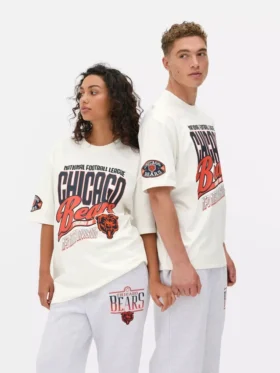 NFL Chicago Bears logolu tişört