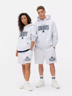 NFL Dallas Cowboys baskılı kapüşonlu sweatshirt