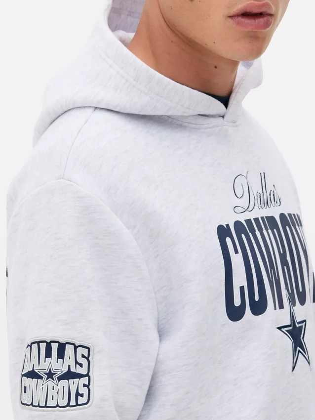 NFL Dallas Cowboys baskılı kapüşonlu sweatshirt NFL Dallas Cowboys baskılı kapüşonlu sweatshirt