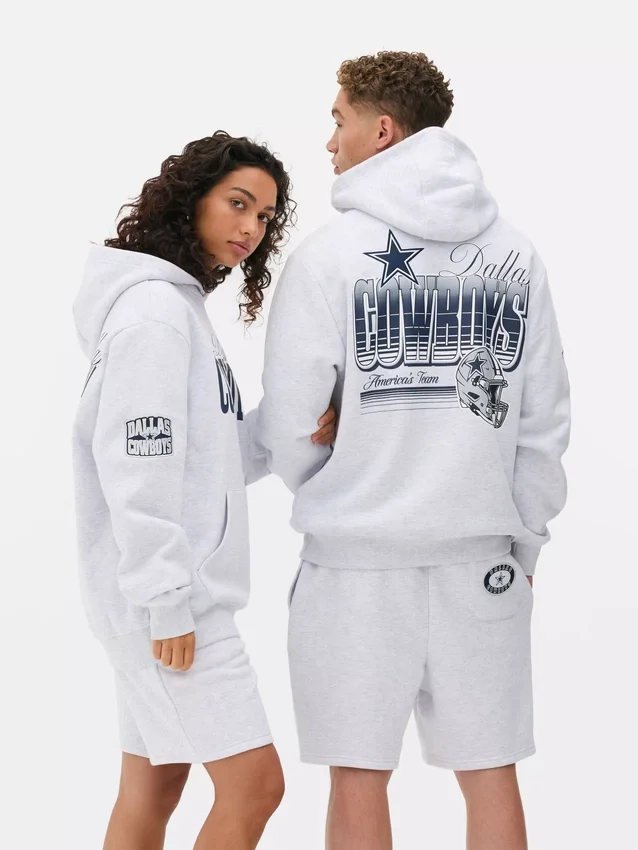 NFL Dallas Cowboys baskılı kapüşonlu sweatshirt NFL Dallas Cowboys baskılı kapüşonlu sweatshirt