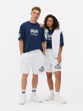 NFL Dallas Cowboys büzgülü şortlar