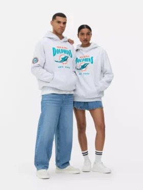 NFL Miami Dolphins kapüşonlu sweatshirt
