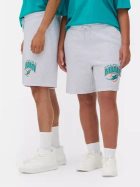 NFL Miami Dolphins logolu şortlar