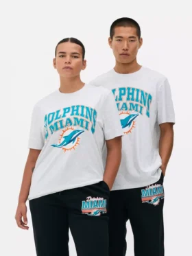 NFL Miami Dolphins logolu tişört