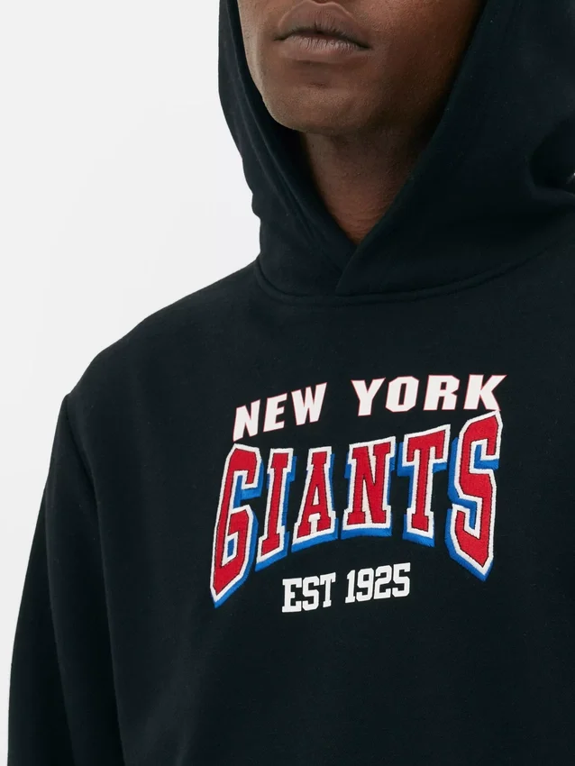 NFL New York Giants grafik kapüşonlu sweatshirt NFL New York Giants grafik kapüşonlu sweatshirt