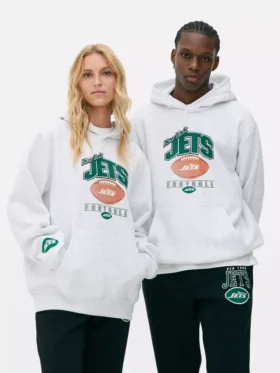 NFL New York Jets kapüşonlu sweatshirt