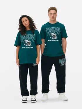 NFL Philadelphia Eagles baskılı tişört