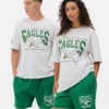 NFL Philadelphia Eagles baskılı tişört NFL Philadelphia Eagles baskılı tişört