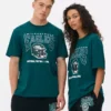 NFL Philadelphia Eagles baskılı tişört NFL Philadelphia Eagles baskılı tişört
