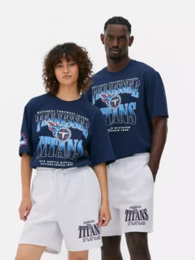 NFL Tennessee Titans baskılı şortlar