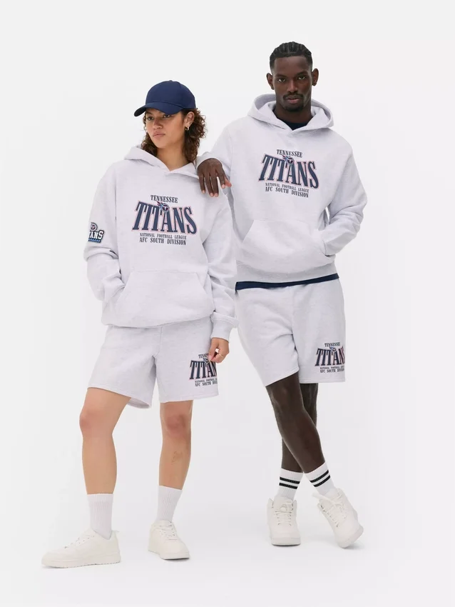 NFL Tennessee Titans logolu kapüşonlu sweatshirt NFL Tennessee Titans logolu kapüşonlu sweatshirt