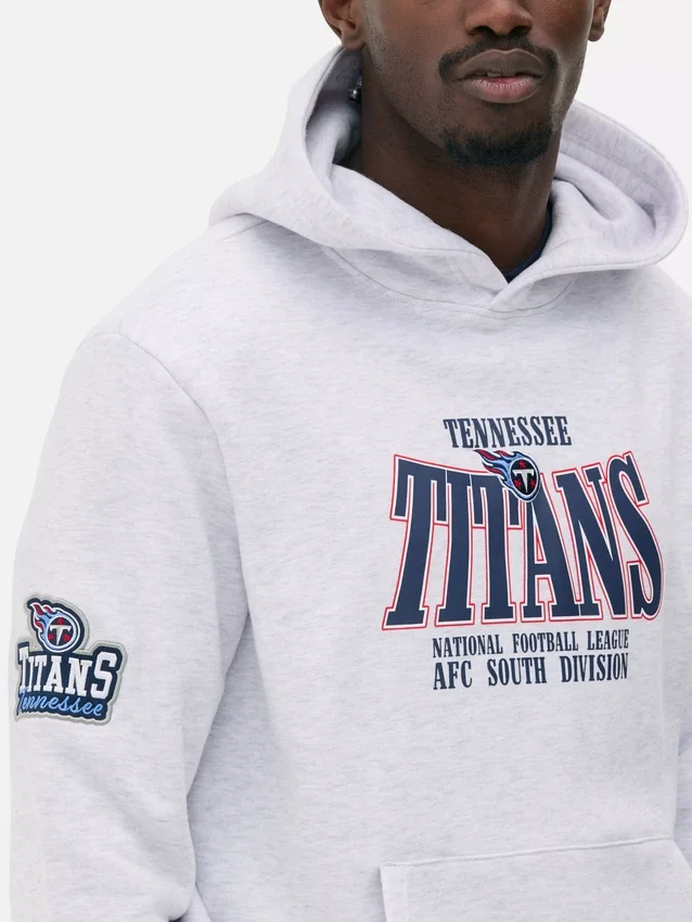 NFL Tennessee Titans logolu kapüşonlu sweatshirt NFL Tennessee Titans logolu kapüşonlu sweatshirt