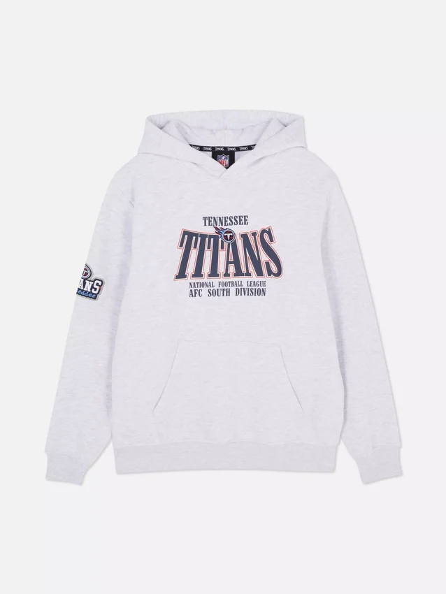 NFL Tennessee Titans logolu kapüşonlu sweatshirt NFL Tennessee Titans logolu kapüşonlu sweatshirt