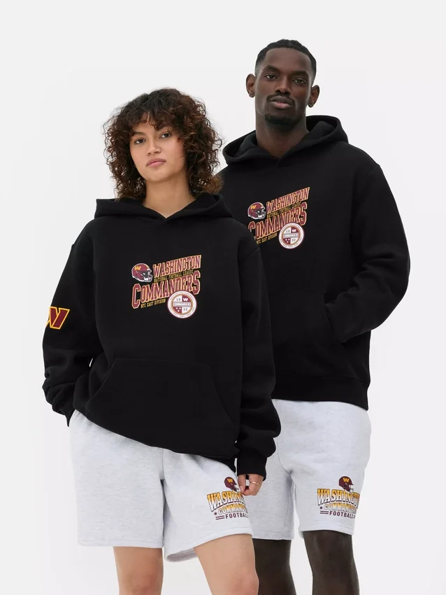 NFL Washington Commanders logolu kapüşonlu sweatshirt NFL Washington Commanders logolu kapüşonlu sweatshirt