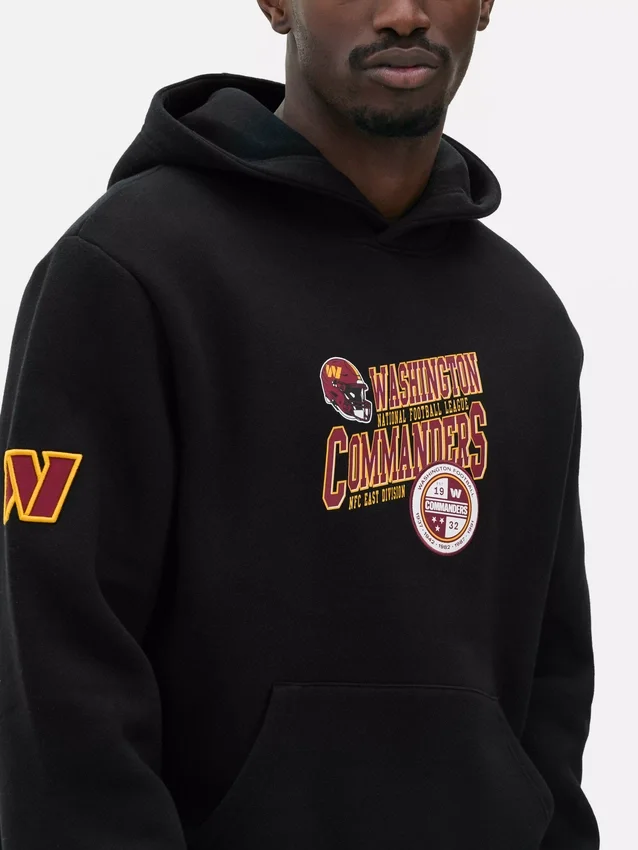 NFL Washington Commanders logolu kapüşonlu sweatshirt NFL Washington Commanders logolu kapüşonlu sweatshirt