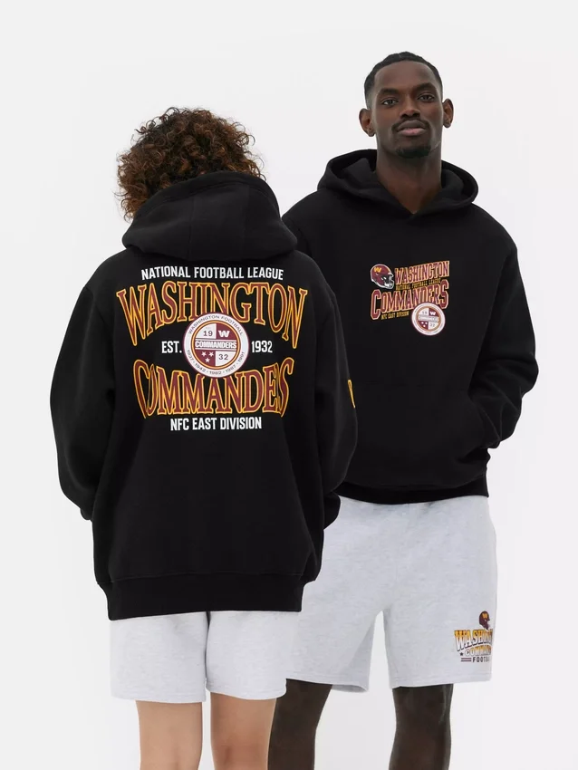 NFL Washington Commanders logolu kapüşonlu sweatshirt NFL Washington Commanders logolu kapüşonlu sweatshirt