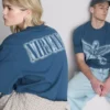 Nirvana melek desenli gömlek Nirvana melek desenli gömlek