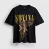 Nirvana melek desenli gömlek Nirvana melek desenli gömlek