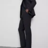 Normal kesim klasik takım elbise pantolonu Normal kesim klasik takım elbise pantolonu