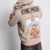 One Piece Thousand Sunny kapüşonlu sweatshirt