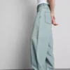 Orta bel barel kesim jean pantolon Orta bel barel kesim jean pantolon
