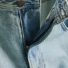 Orta bel barel kesim jean pantolon Orta bel barel kesim jean pantolon