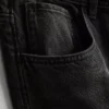 Orta bel barel kesim jean pantolon Orta bel barel kesim jean pantolon
