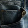 Orta bel barel kesim jean pantolon Orta bel barel kesim jean pantolon