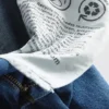 Orta bel, bol kesim jean pantolon Orta bel, bol kesim jean pantolon