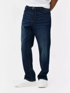 Orta bel, düz paça jean Orta bel, düz paça jean