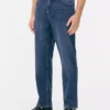 Orta bel, düz paça jean Orta bel, düz paça jean