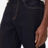 Orta bel, düz paça jean pantolon Orta bel, düz paça jean pantolon