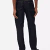 Orta bel, düz paça jean pantolon Orta bel, düz paça jean pantolon