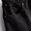Orta bel pamuklu bootcut jeanler Orta bel pamuklu bootcut jeanler