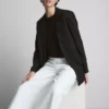 Oversize tek sıra düğmeli blazer Oversize tek sıra düğmeli blazer