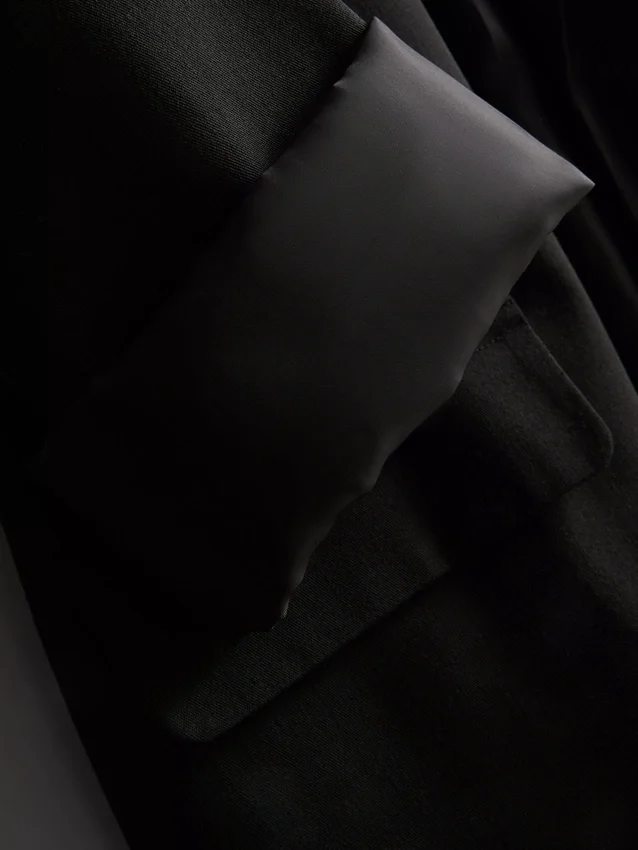 Oversize tek sıra düğmeli blazer Oversize tek sıra düğmeli blazer
