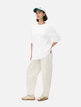 Oversized temel jarse tişört