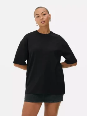 Oversized temel jarse tişört