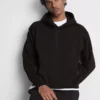 Oversized temel kapüşonlu sweatshirt Oversized temel kapüşonlu sweatshirt