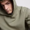 Oversized temel kapüşonlu sweatshirt Oversized temel kapüşonlu sweatshirt