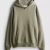 Oversized temel kapüşonlu sweatshirt Oversized temel kapüşonlu sweatshirt