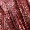 Paisley desenli püsküllü pelerin Paisley desenli püsküllü pelerin