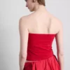 Pamuk ağırlıklı bandeau üst Pamuk ağırlıklı bandeau üst