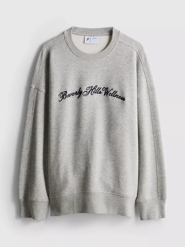 Pamuk ağırlıklı Beverly Hills sweatshirt Pamuk ağırlıklı Beverly Hills sweatshirt
