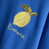 Pamuk ağırlıklı, bol kesim limon rengi sweatshirt Pamuk ağırlıklı, bol kesim limon rengi sweatshirt