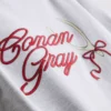 Pamuk ağırlıklı conan gri tişört