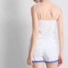 Pamuk ağırlıklı esnek kısa şortlu pijama