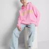 Pamuk ağırlıklı, üniversite temalı baskılı kapüşonlu sweatshirt Pamuk ağırlıklı, üniversite temalı baskılı kapüşonlu sweatshirt