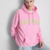 Pamuk ağırlıklı, üniversite temalı baskılı kapüşonlu sweatshirt Pamuk ağırlıklı, üniversite temalı baskılı kapüşonlu sweatshirt