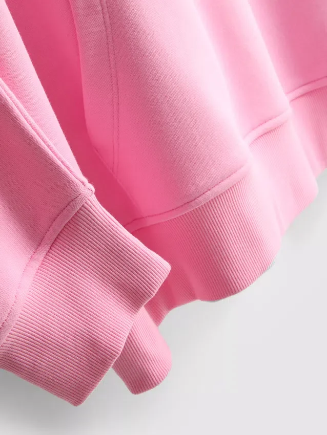 Pamuk ağırlıklı, üniversite temalı baskılı kapüşonlu sweatshirt Pamuk ağırlıklı, üniversite temalı baskılı kapüşonlu sweatshirt